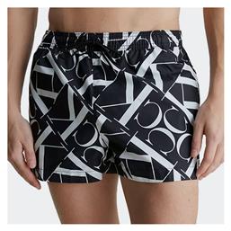 Ανδρικό Μαγιό Σορτς Μαύρο με Σχέδια Calvin Klein