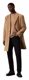 Ανδρικό Παλτό Natural Khaki Calvin Klein