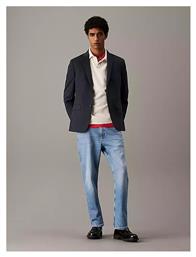Ανδρικό Παντελόνι Τζιν Cropped Tapered Μπλε Calvin Klein