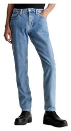 Ανδρικό Παντελόνι Τζιν σε Ίσια Γραμμή BLUE Calvin Klein
