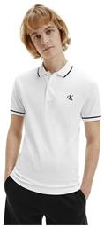 Ανδρικό T-shirt Polo Λευκό Calvin Klein