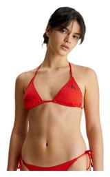 Bikini Τριγωνάκι με Ενίσχυση Κόκκινο Calvin Klein