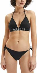 Calvin Klein Bikini Τριγωνάκι με Ενίσχυση Μαύρο από το Modivo
