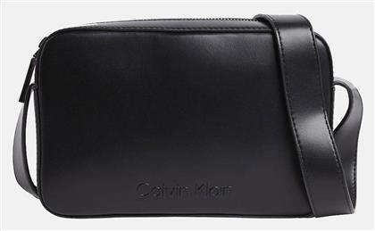 Camera Δερμάτινη Γυναικεία Τσάντα Calvin Klein