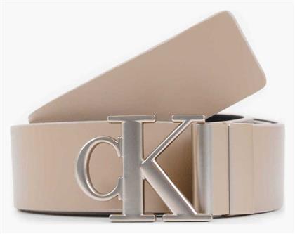 Δερμάτινη Γυναικεία Ζώνη Γκρι Calvin Klein