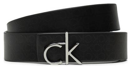 Δερμάτινη Γυναικεία Ζώνη Μαύρη Calvin Klein