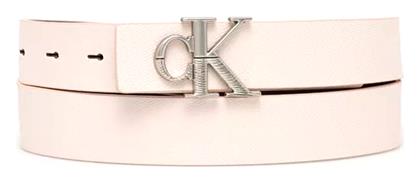 Φαρδιά Δερμάτινη Γυναικεία Ζώνη Ροζ Calvin Klein