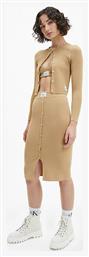 Calvin Klein Γυναικεία Πλεκτή Ζακέτα Tawny Sand από το Modivo