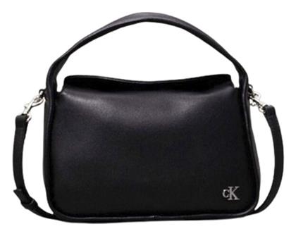 Γυναικεία Τσάντα Ώμου Μαύρη Calvin Klein