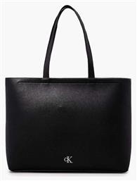 Γυναικεία Τσάντα Shopper Ώμου Μαύρη Calvin Klein