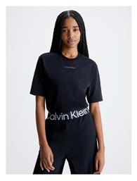 Γυναικείο Αθλητικό T-shirt Μαύρο Calvin Klein