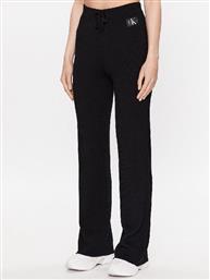 Calvin Klein Γυναικείο Υφασμάτινο Παντελόνι σε Ίσια Γραμμή Μαύρο
