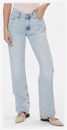 Γυναικείο Jean Παντελόνι σε Ίσια Γραμμή Μπλε Calvin Klein