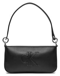 Γυναικείο Πουγκί Ώμου Μαύρο Calvin Klein