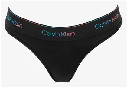 Γυναικείο String Black Calvin Klein