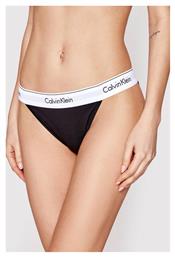 Γυναικείο String Μαύρο Calvin Klein από το Favela
