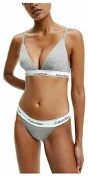 Γκρι Γυναικείο Bralette Σουτιέν Calvin Klein