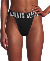 Calvin Klein High Leg Γυναικείο String Black