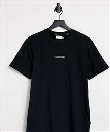 Calvin Klein Ανδρικό T-shirt Μαύρο με Λογότυπο από το Asos