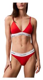 Calvin Klein Lined Triangle Bralette Women Calvin Klein Κοκκινο Λευκο 000qf5650e-vo3
