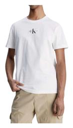 Monologo T-shirt Bright White Calvin Klein