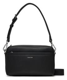 Must Convertible Camera Γυναικεία Τσάντα Χιαστί Μαύρη Calvin Klein