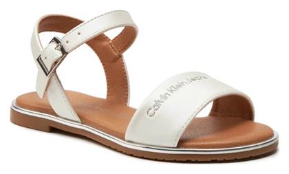 Παιδικά Πέδιλα Λευκά Calvin Klein