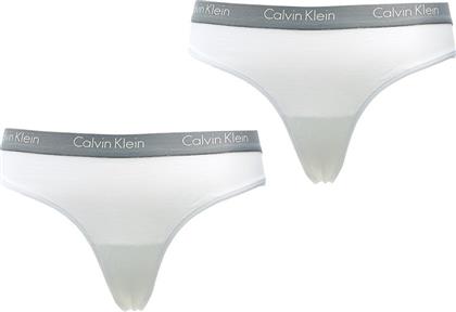 Calvin Klein String 2Pack σε Λευκό χρώμα από το Factory Outlet