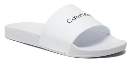 Slides σε Λευκό Χρώμα Calvin Klein