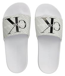 Slides σε Λευκό Χρώμα Calvin Klein