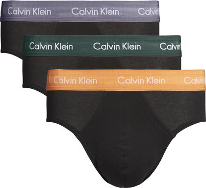 Calvin Klein Σλιπάκι 0000U2661G-ORA 3Pack Black από το Favela