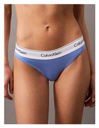 Βαμβακερό Γυναικείο Slip Γαλάζιο Calvin Klein