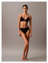 Βαμβακερό Γυναικείο String Μαύρο Calvin Klein
