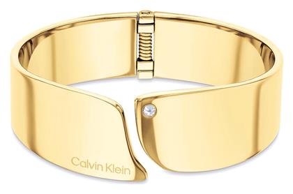 Βραχιόλι Χειροπέδα Ατσάλι Χρυσό 35000657 Bijou Box Calvin Klein