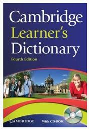 CAMBRIDGE LEARNER'S DICTIONARY (+ CD-ROM) 4TH ED - Cambridge University