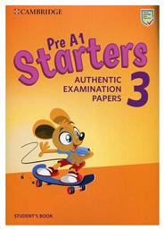 CAMBRIDGE YOUNG LEARNERS ENGLISH TESTS STARTERS 3 STUDENT'S BOOK (FOR REVISED EXAM FROM 2018) - Cambridge University
