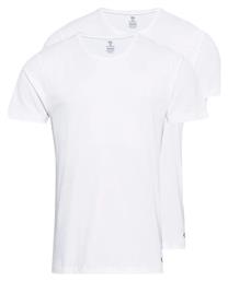 Ανδρικές Φανέλες Κοντομάνικες Λευκό 2Pack Camel Active