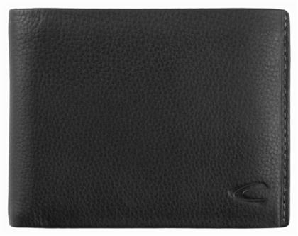 Atlanta Δερμάτινο Ανδρικό Πορτοφόλι με RFID Μαύρο Camel Active