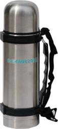 Θερμός Ανοξείδωτο με Χειρολαβή & Ιμάντα 1.2lt Campcool