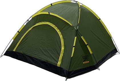 by Terra Mentor 3P Σκηνή Καλοκαιρινή (3 Ατόμων) Camping Plus