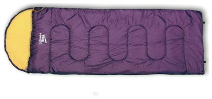 by Terra Sleeping Bag Μονό Καλοκαιρινό Classic 150 Purple Camping Plus