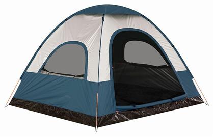 Camping Plus by Terra Vega 5P Σκηνή Καλοκαιρινή (5 Ατόμων) Μπλε