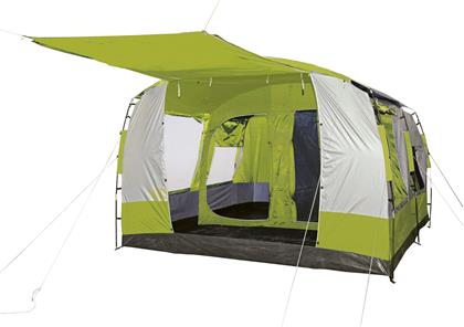 Campus Καλοκαιρινή Σκηνή Camping Τούνελ Πράσινη με Διπλό Πανί για 7 Άτομα 400x330x220εκ. από το Snatch