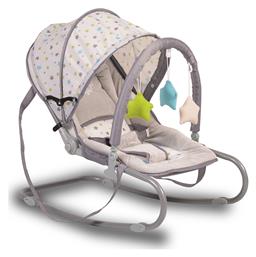 Χειροκίνητο Relax Μωρού Lulu Grey για Παιδί έως 9kg Cangaroo