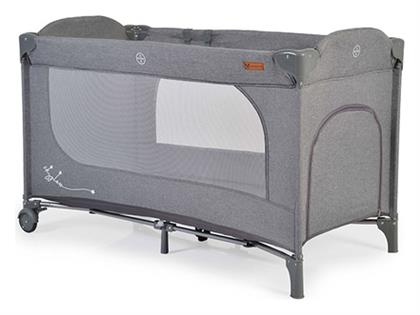 Skyglow Παρκοκρέβατο 2 Επιπέδων Γκρι 125x62cm Cangaroo