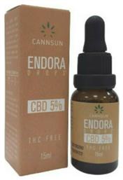 Εndora Drops CBD 5% 15ml Cannsun Medhel