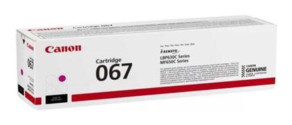 067 Γνήσιο Toner Laser Εκτυπωτή Ματζέντα 1250 Σελίδων (5100C002) Canon