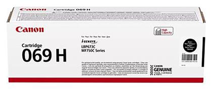 069H Γνήσιο Toner Laser Εκτυπωτή Μαύρο High Yield 7600 Σελίδων (5098C002) Canon