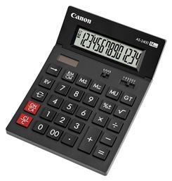 Αριθμομηχανή AS-2400 14 Ψηφίων σε Μαύρο Χρώμα Canon
