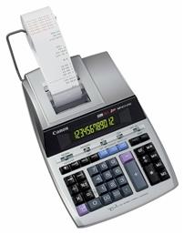 Αριθμομηχανή Χαρτοταινίας MP1211-LTSC 12 Ψηφίων σε Ασημί Χρώμα Canon